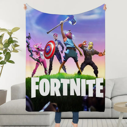 Blanket Throw Super Cozy Plush Living F-FORTNITES-ES Game Room Sofa Couch Childish Birthday Gifts