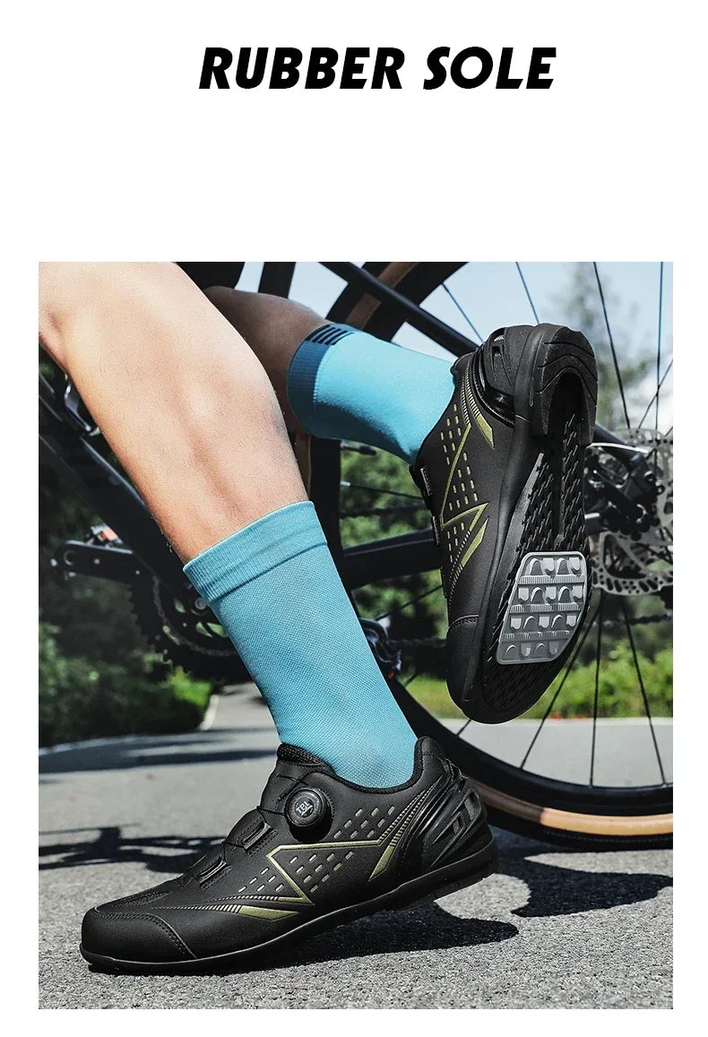 Professional Men's MTB Cycling Shoes White Racing Self-Locking 2024 Speed Road SPD Bicycle Sneakers New Women's Flats Cleats Shoes