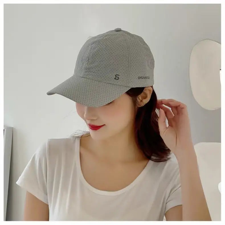 Original Design Running Cap Thin Quick Drying Breathable Duck Tongue Outdoor Men's Woman Sun Summer Fishing Avisor Baseball Cap