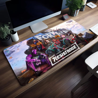 Mouse Pad Non-slip Game Lock Edge Survival Office Student Gaming Shooting Thickened Large Writing Cushion F-FORTNITE Mouse Pad