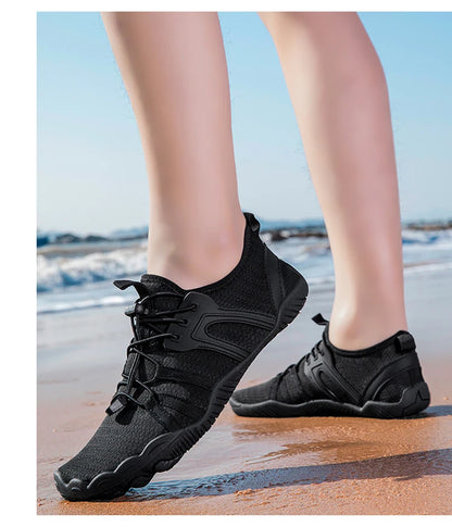 Men Women Wading Shoes Beach Swimming Shoes Outdoor Barefoot Quick-Drying Upstream Shoes Water Sports Diving Fitness Sports Shoe