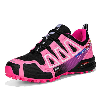 Women’s Waterproof Hiking Shoes Outdoor Sports Shoes Women’s Walking Travel Sports Shoes Bicycle Sports Shoes Running Sports Shoes