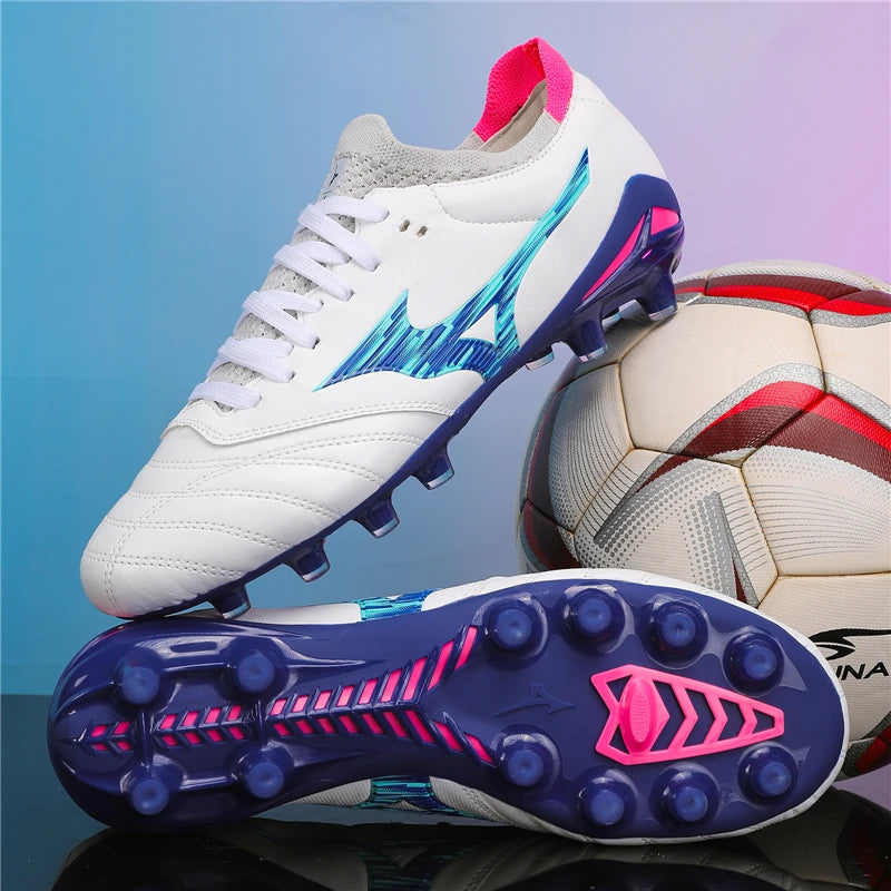 Chaussures de football pour hommes, chaussures de football d'intérieur pour adultes, crampons de football antidérapants, crampons de sport ultralégers pour matchs, crampons de futsal, crampons d'entraînement sur gazon, cr