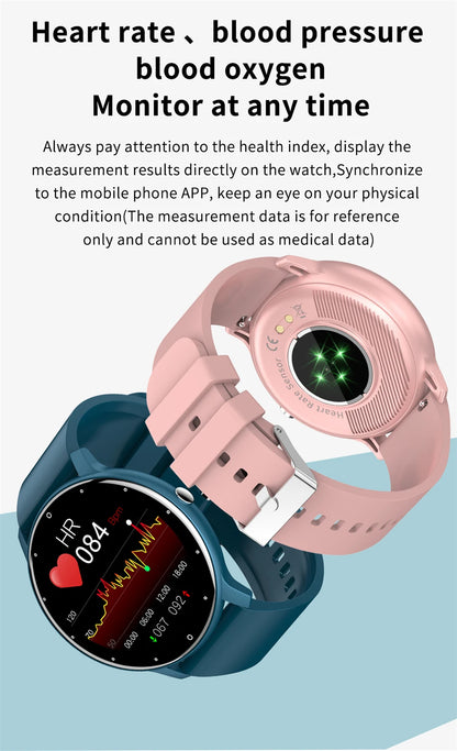 LIGE Smart Watch Men Women Full Touch Screen Sport Fitness Watch Man IP67 Waterproof Bluetooth For Android IOS Smartwatch Men