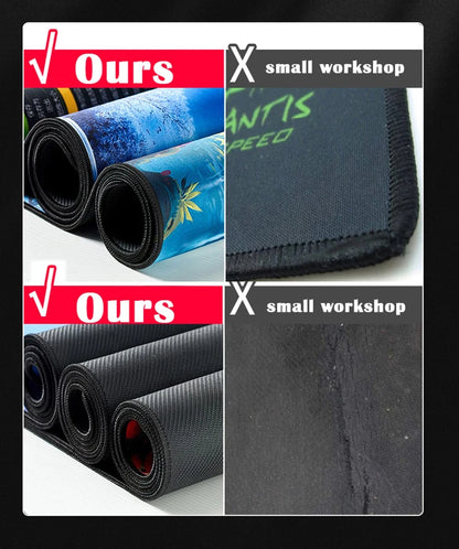 Mouse Pad Non-slip Game Lockedge Office Student Gaming Survival Thickened Large Writing F-FORTNITE Shooting Cushion MousePad