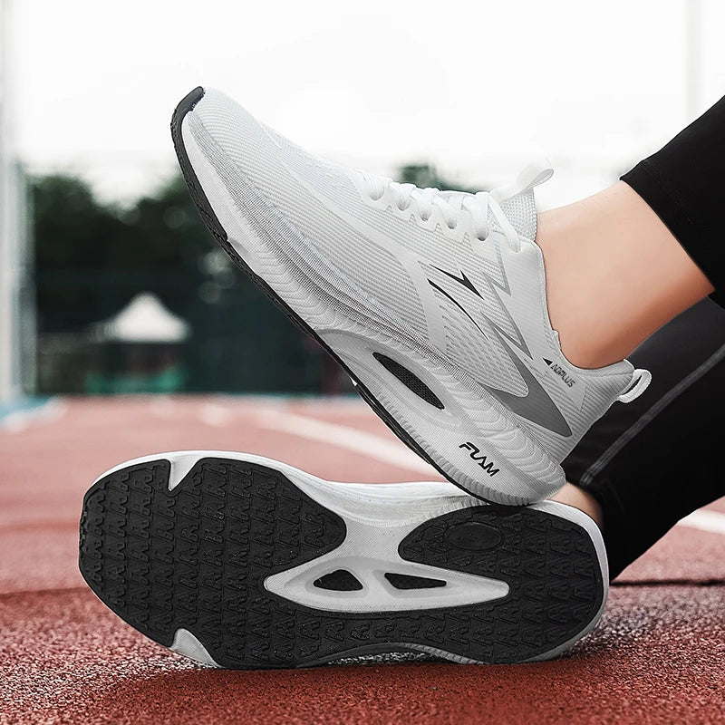 Fashionable Men’s and Women’s Running Shoes, Comfortable and Breathable Casual Sports Shoes, Youth Outdoor Sports Shoes Walking