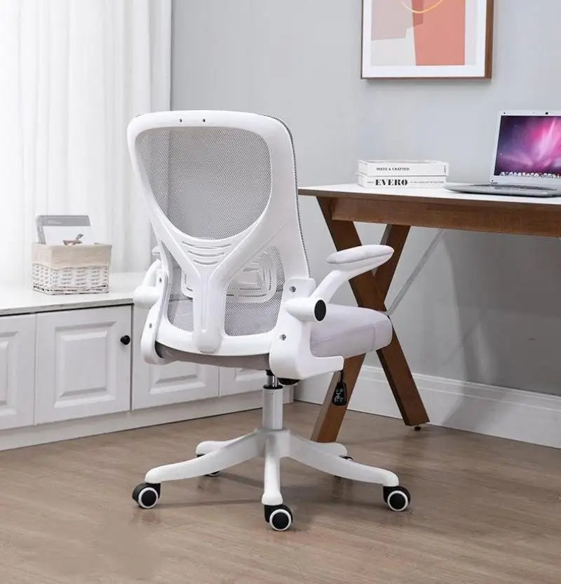 Nova rotirajuća mrežasta računalna stolica za kućnu udobnost, ergonomska stolica podesiva po visini za dugotrajno sjedenje, za dom, ured, radnu sobu i studentsku sobu, e-sport okretna stolica