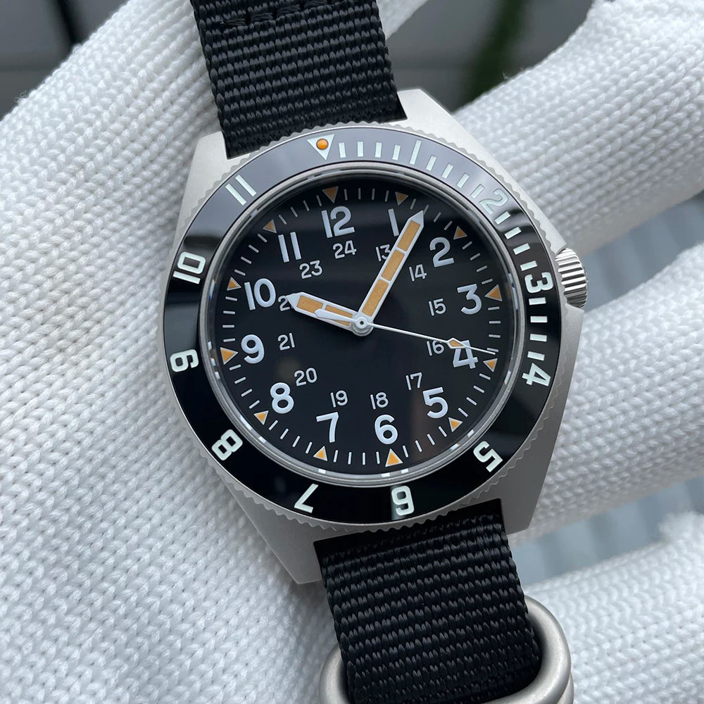 STEELDIVE SD1944 New In 45MM Stainless Steel Case 200M Waterproof NH35 Super Luminous Sapphire Glass Automatic Dive Watch