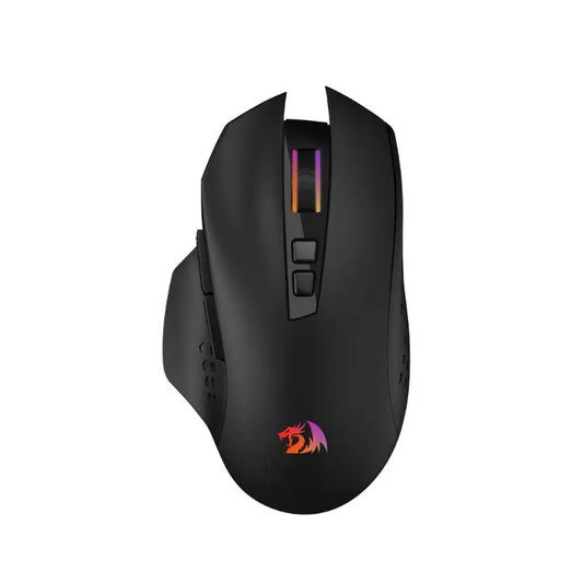 Redragon M656 MAX 3-Mode Wireless Gaming Mouse 10000 DPI Rechargeable Gaming Mice 5 DPI Levels, 7 Macro Buttons, RGB Backlight