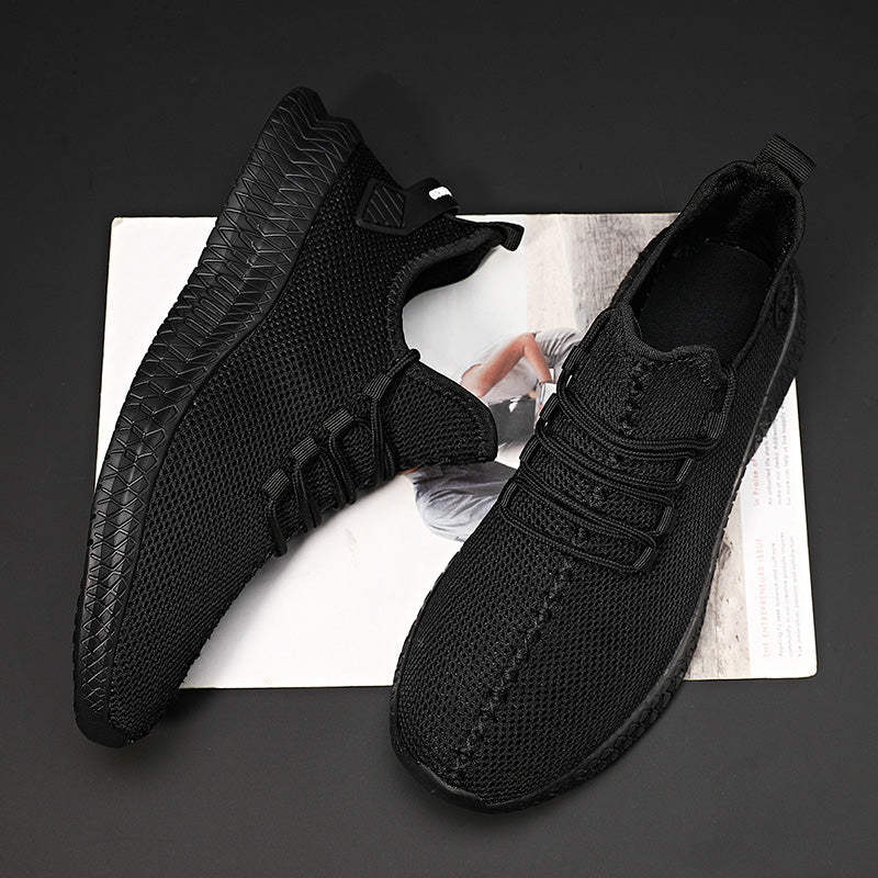 Breathable Men's Running Shoes Fashion Platform Men Casual Shoes Lightweight Women Vulcanized Shoes Flexible Anti-slip Sneakers
