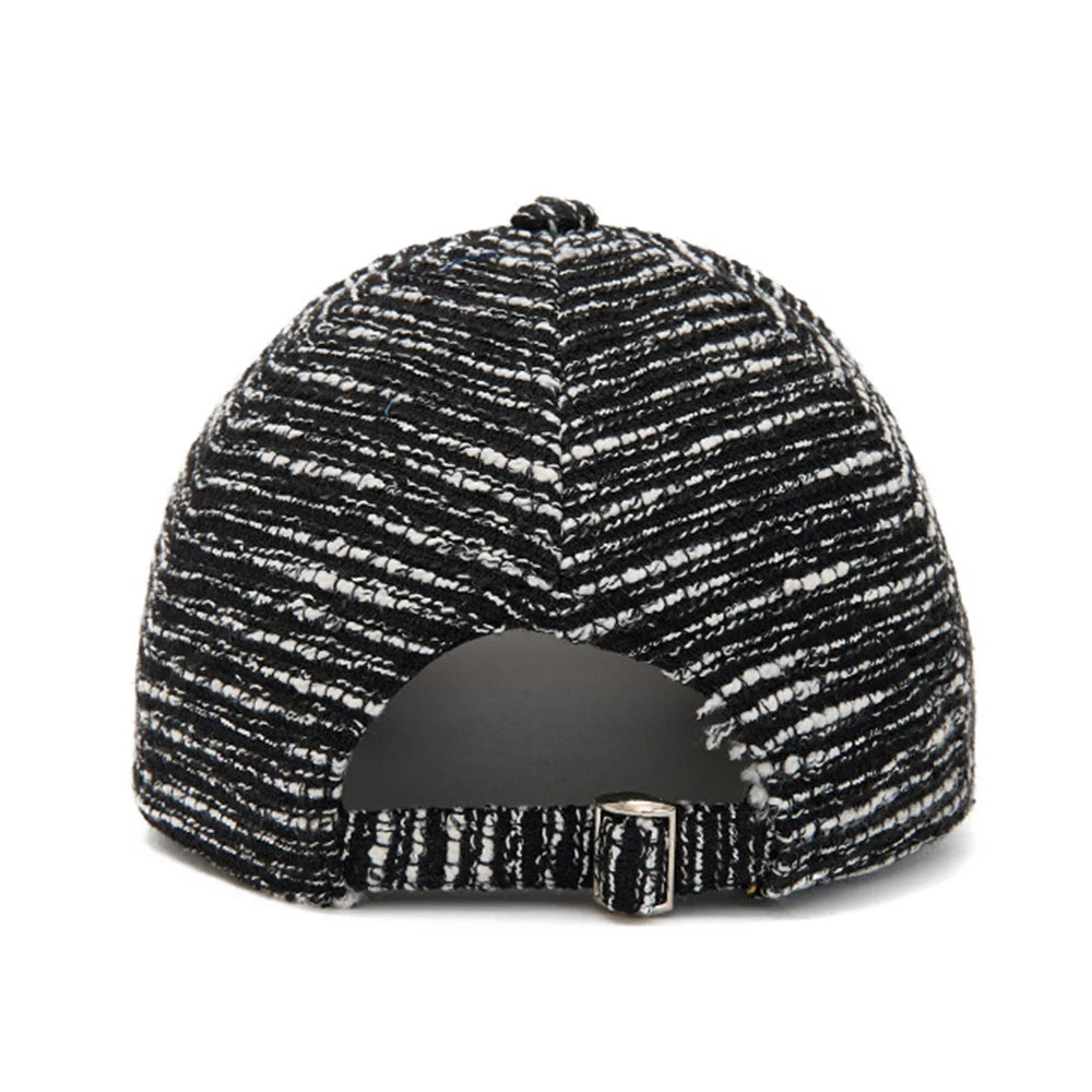 FS Fashion – czarna i biała czapka baseballowa w paski dla mężczyzn, czapka damska w stylu koreańskim na co dzień, letnia czapka typu streetwear, czapka typu trucker, Gorra Hombre