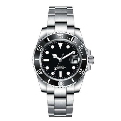 Customized Logo Reloj Men's Mechanical Automatic Wristwatch NH35 Movement 40mm Dial 100M Waterproof Sapphire Glass DIY Corgeut
