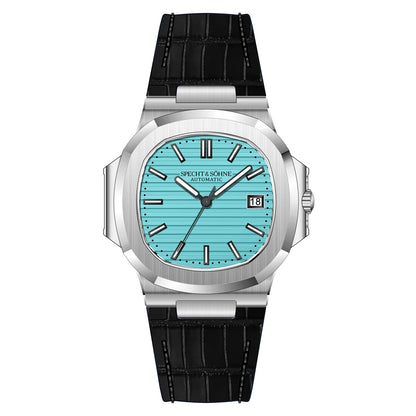Specht&Sohne 2025 Nuevo reloj clásico de lujo para hombre, reloj automático para hombre en acero inoxidable con zafiro, 8215 reloj de pulsera mecánico