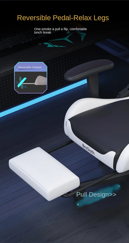 S8 Gaming Chair with 3D Armrests, Adjustable Backrest, Computer Office Chair, Nylon Feet, Gaming Streamer Chair