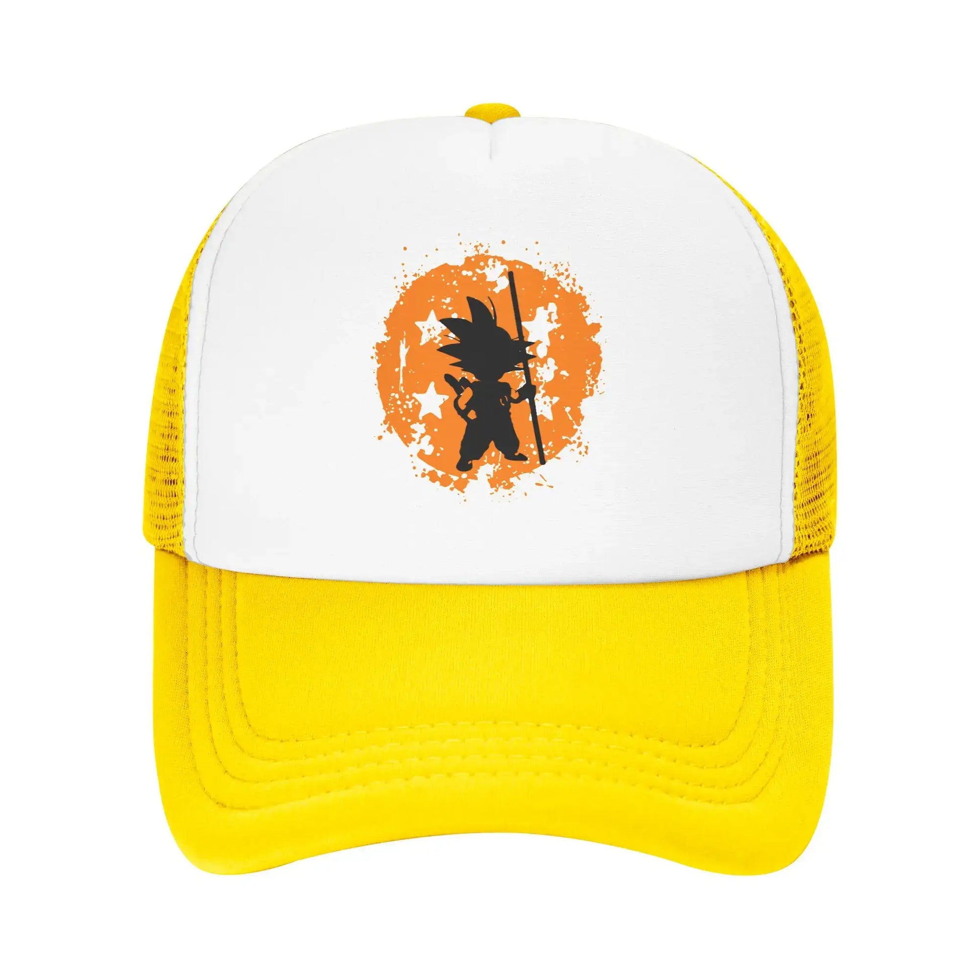 Unisex Dragon Ball Z Goku Dbz Trucker Hats Outdoor Mesh Baseball Caps Snapback Caps Hats Sun Caps Trucker Cap High Quality, Produit gaming premium Fraquane