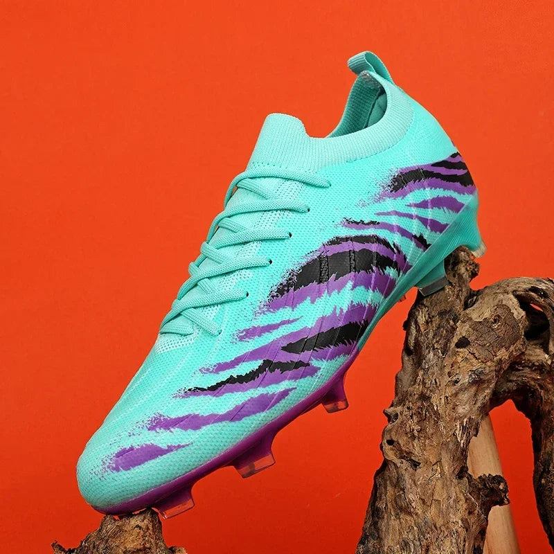 Neue Fußballschuhe für Herren, ultraleichte rutschfeste Outdoor-Sportschuhe für Erwachsene, Unisex-Fußballschuhe für Spiele, bequeme hochwertige Stollenschuhe für Rasen
