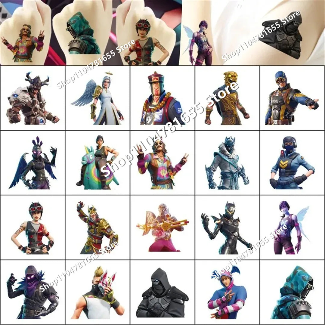 8-teiliges Set 10cm Fortnite-Spielzeug-Actionfiguren, Modell Game Battle Royale, coole Spielzeugpuppen für Kinder und Jungen, spaßiges Geburtstags- und Weihnachtsgeschenk
