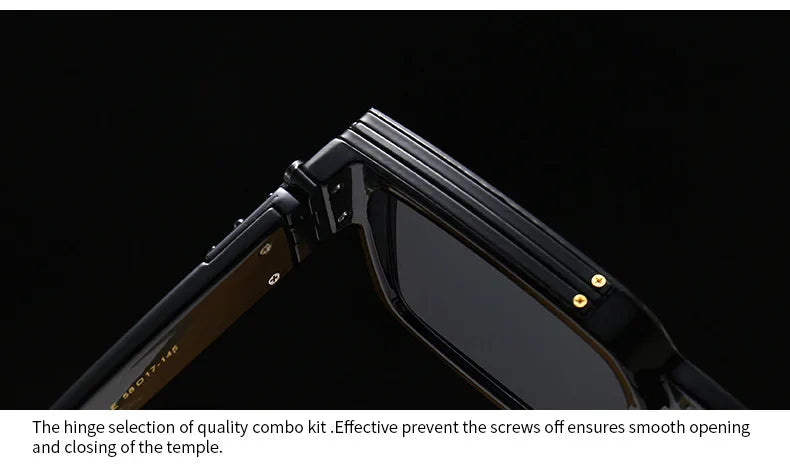 Cycling Brand Rectangle Sunglasses Men Women Luxury Shades Retro Square Sun Glasses Eyewear Trend Punk Eyeglasses For Male