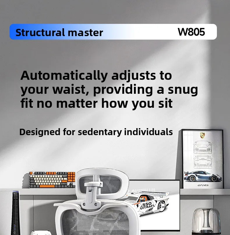 Multi-functional Chair Office Chair Computer Chair Recliner Chair Nap Ergonomic Chair Swivel Chair E-sports Chair