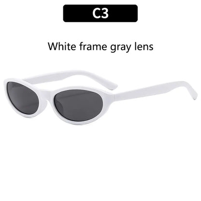 BOYSEEN Men's Hip Hop Style Sunglasses Narrow Frame Orange Eyewear UV400 Travel Beach Sunglasses U400