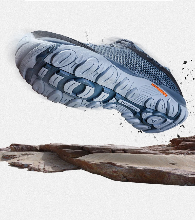 HUMTTO Hiking Shoes Men Breathable Outdoor Sports Climbing Shoes Hunting Shoes Women Trekking Sneakers Ankle Boots Tactical Shoe