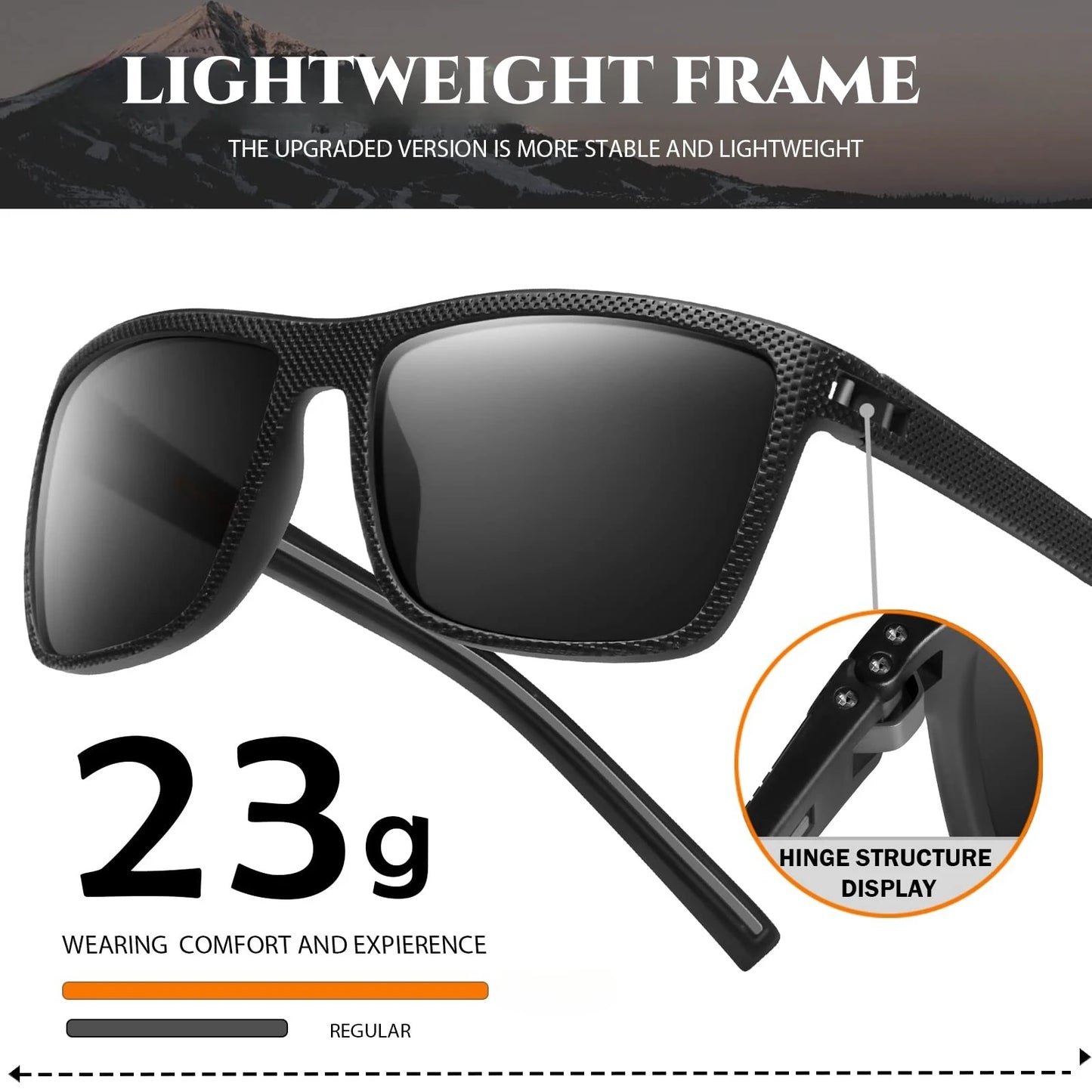 3PCS Signature Retro Square Sunglasses UV400 Spring Hinges Lightweight Gift Ready for Daily & Vacation Unbox Elegance