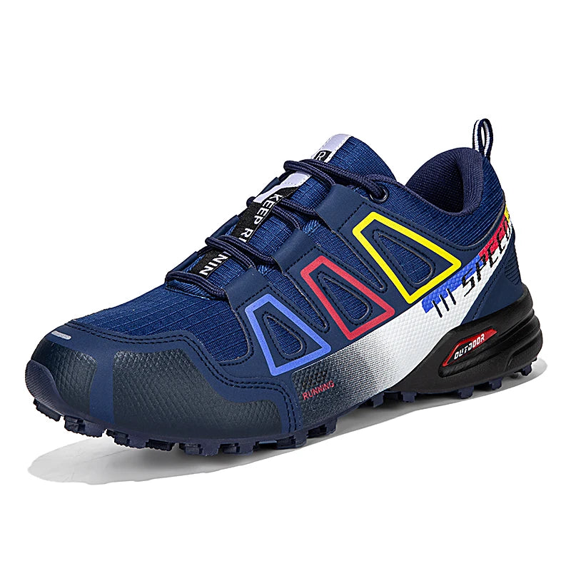 Mens Hiking Shoes Outdoor Off-road Anti Slip Leisure Mountain Camping Sneakers Unisex Comfortable Cushioning Travel Hiking Shoes