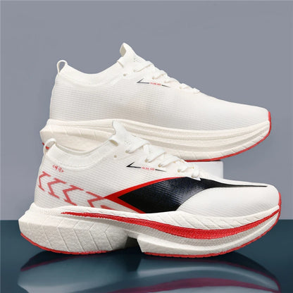 Men's Air Cushion Running Shoes Men's Sneakers Carbon Board Marathon Jogging Shoes Outdoor Sport Shoes Tennis Male Casual Shoes