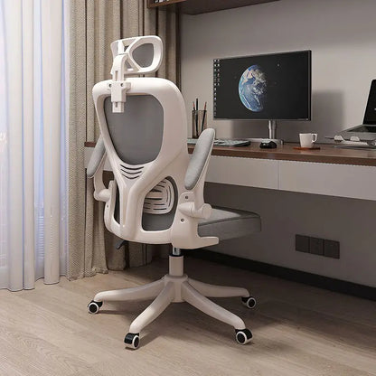 Nova rotirajuća mrežasta računalna stolica za kućnu udobnost, ergonomska stolica podesiva po visini za dugotrajno sjedenje, za dom, ured, radnu sobu i studentsku sobu, e-sport okretna stolica