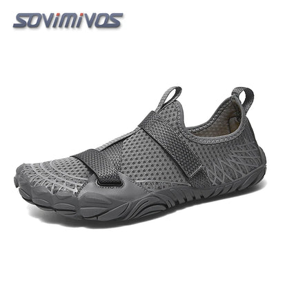 Water Shoes for Men Barefoot Beach Shoes Breathable Sport Shoes Quick Dry River Whtie Sea Aqua Sneakers Soft Beach Sneakers