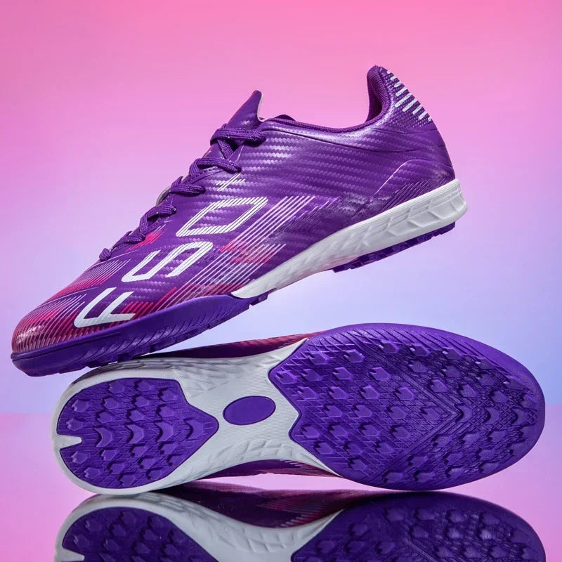 Nouvelles chaussures de football pour hommes, chaussures d'entraînement, baskets professionnelles, chaussures de match sur gazon, chaussures de football antidérapantes pour l'extérieur, chaussures de sport ultralégères,