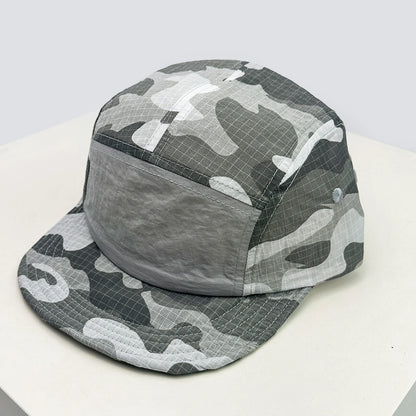 Unisex CAMO greitai džiūstančios beisbolo kepurės su siuvinėtomis raidėmis, apsaugančios nuo saulės, spalvų blokų dizaino, kvėpuojančios, asmeninės, su snapeliu, universalios