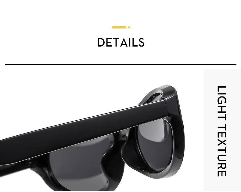 BOYSEEN Men's Hip Hop Style Sunglasses Narrow Frame Orange Eyewear UV400 Travel Beach Sunglasses U400