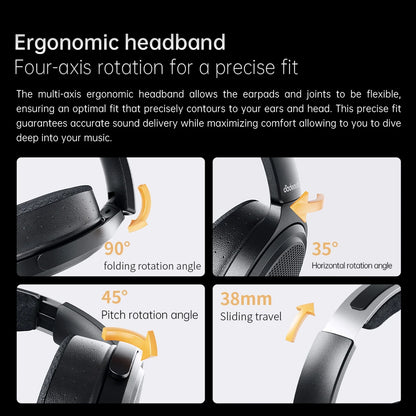Cuffie audiophile over-ear magnetiche planari FiiO JT7 – Driver 95x86mm, headset HiFi cablato 4.4mm e 3.5mm