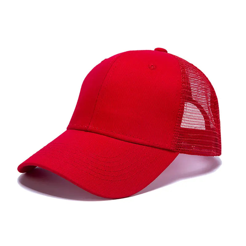 Gorras de béisbol al por mayor para hombre, gorras casuales, gorras de malla para mujer, gorras unisex con logotipo personalizado, gorras bordadas