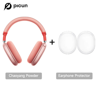 Auscultadores Sem Fios Picun F8 Pro ANC com Seguimento da Cabeça, Áudio Espacial 3D, ANC -52dB, Auscultadores Bluetooth HIFI com Microfone HD ENC, Baixa Latência e APP