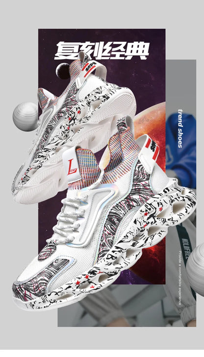 Herrskor Sneakers Herrskor för fritid Herrskor tennis Lyxskor Träningsskor Löpskor Andningsbara skor Modeloafers Löparskor för män