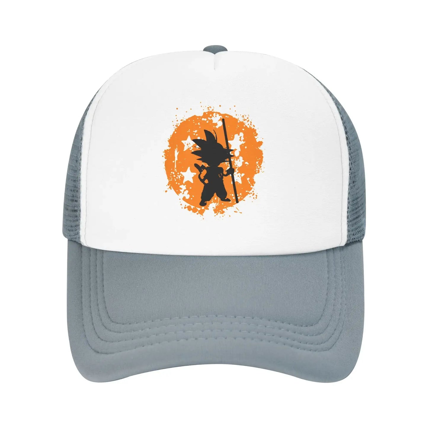 Produit gaming premium Fraquane, Unisex Dragon Ball Z Goku Dbz Trucker Hats Outdoor Mesh Baseball Caps Snapback Caps Hats Sun Caps Trucker Cap High Quality