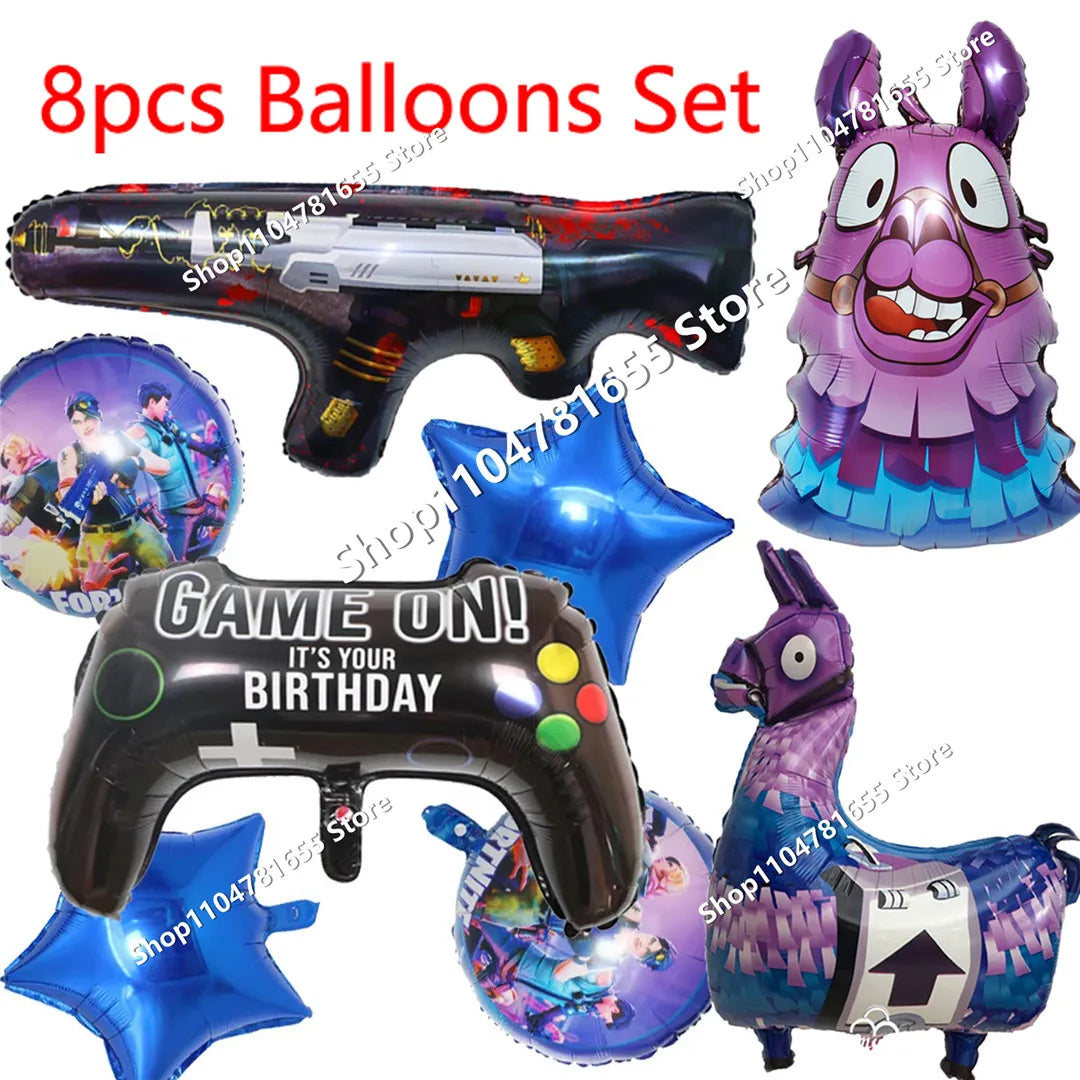 8-teiliges Set 10cm Fortnite-Spielzeug-Actionfiguren, Modell Game Battle Royale, coole Spielzeugpuppen für Kinder und Jungen, spaßiges Geburtstags- und Weihnachtsgeschenk