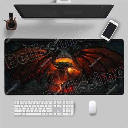 World Of Warcraft 90x40 suuri pelihiirimatto, pelipöydän alusta, Csgo-pelialusta, luonnonkumimatto, grande gamer XXL -tietokoneen hiirimatto