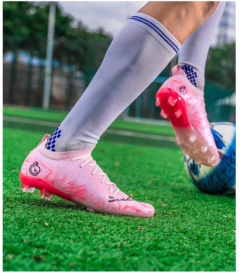 Professionelle Fußball-Sneaker für Herren und Damen, hochwertige modische Fußballschuhe für Herren, große Größe 46, Futsal-Schuhe, Herren-Trainer