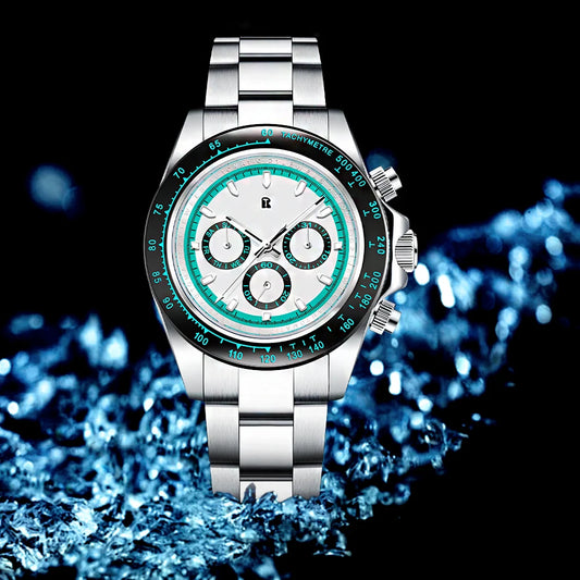 RollsTimi Men's Watches Top Luxury Sapphire Men's Mechanical Watches Calendar Week Stainless Steel Waterproof Men's Watches