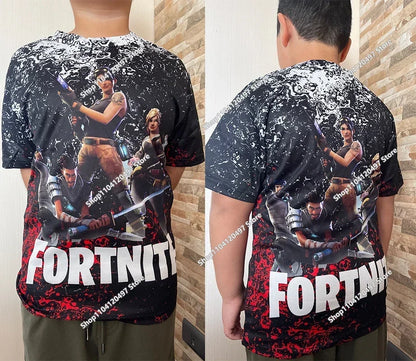 New Fortnite 3D Digital Printed Top Children's Hooded Fashion Trendy Casual Pullover Sweatshirt Birthday Gift