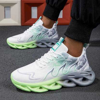 2025 unisexe chaussures de course hommes femmes léger maille respirant confortable plat doux chaussures de Tennis été à lacets baskets homme