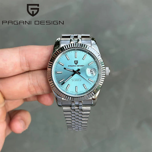 PAGANI DESIGN 40MM Men Mechanical Watch Top Luxury Japan Movement Automatic Watch Sport Stainless Steel Waterproof Men Watches