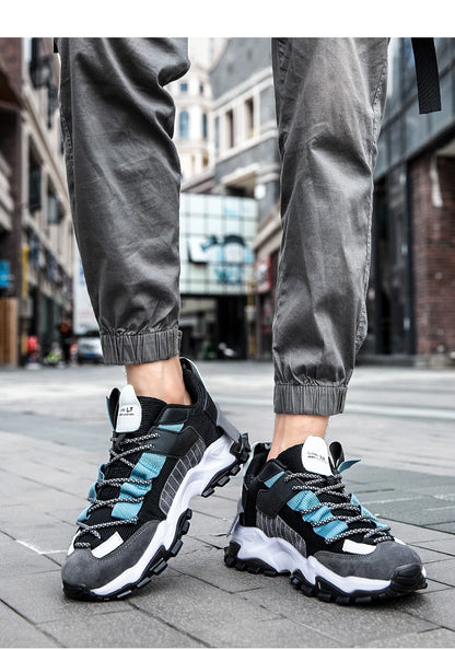 Herresko Sneakers Casual herresko Tennissko Luksussko Åndbare sportssko Modesko Loafers Løbesko til mænd