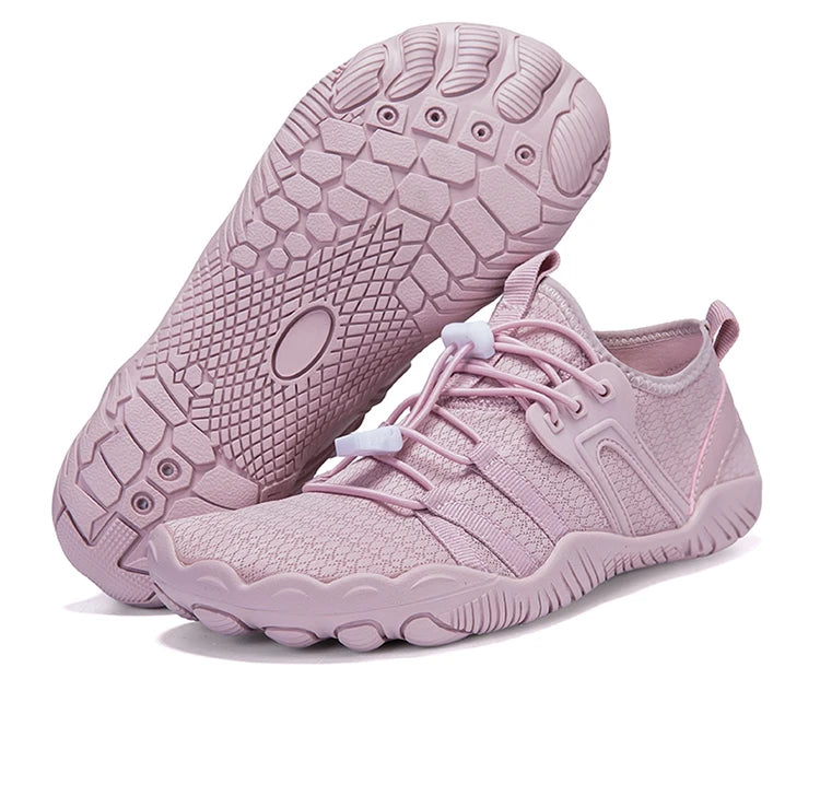 Men Women Wading Shoes Beach Swimming Shoes Outdoor Barefoot Quick-Drying Upstream Shoes Water Sports Diving Fitness Sports Shoe