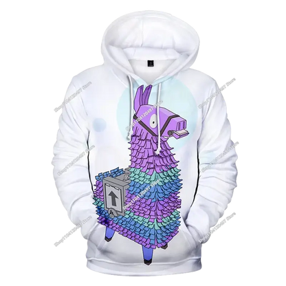 Children's Clothing Autumn Pullover T-shirt Hoodie New Fortnite Kids' Casual Wear Comfortable Streetwear