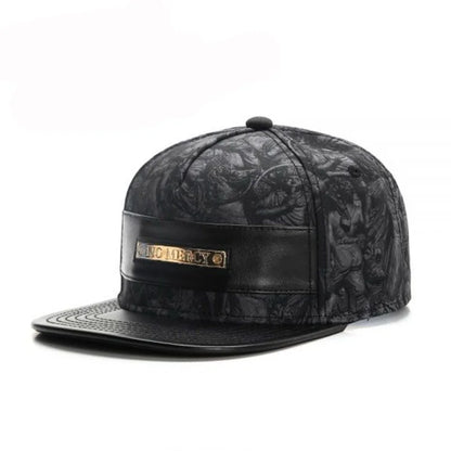 Usnjena bejzbolska kapica blagovne znamke Fashio za moške in ženske, HipHop Knight Snapback, Kpop, za odrasle, za prosti čas, oblikovalska Gorras Hombre