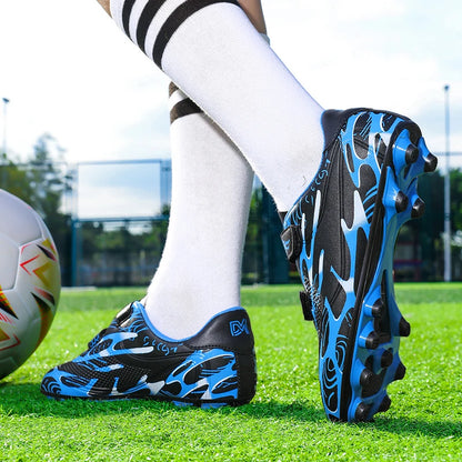 Nouveaux hommes enfants bottes de Football ultralégers garçons chaussures de Football professionnelles crampons antidérapant Match herbe chaussures d'entraînement livraison directe